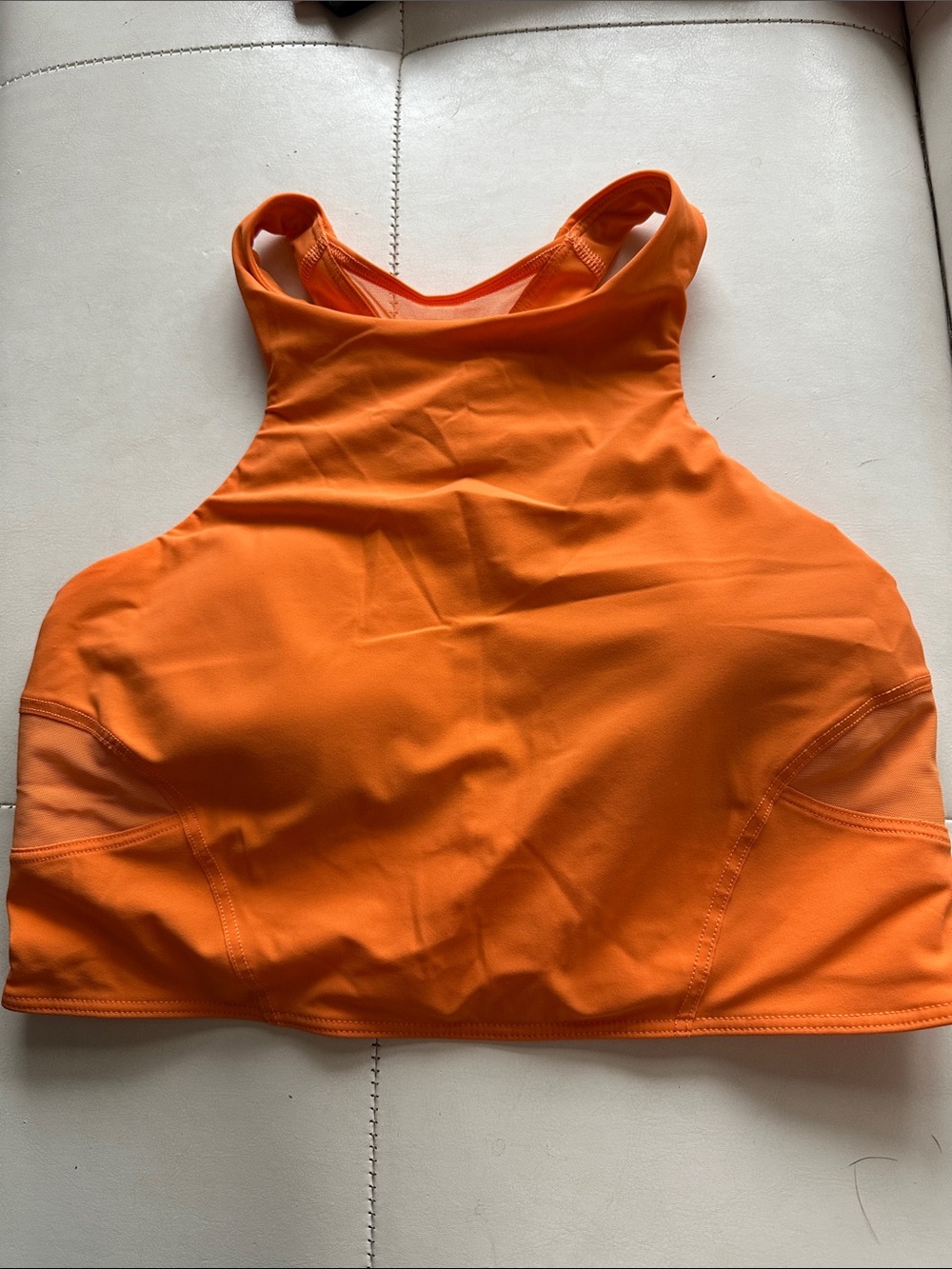 lululemon athletica High-Neck Sports Bralette - Orange
